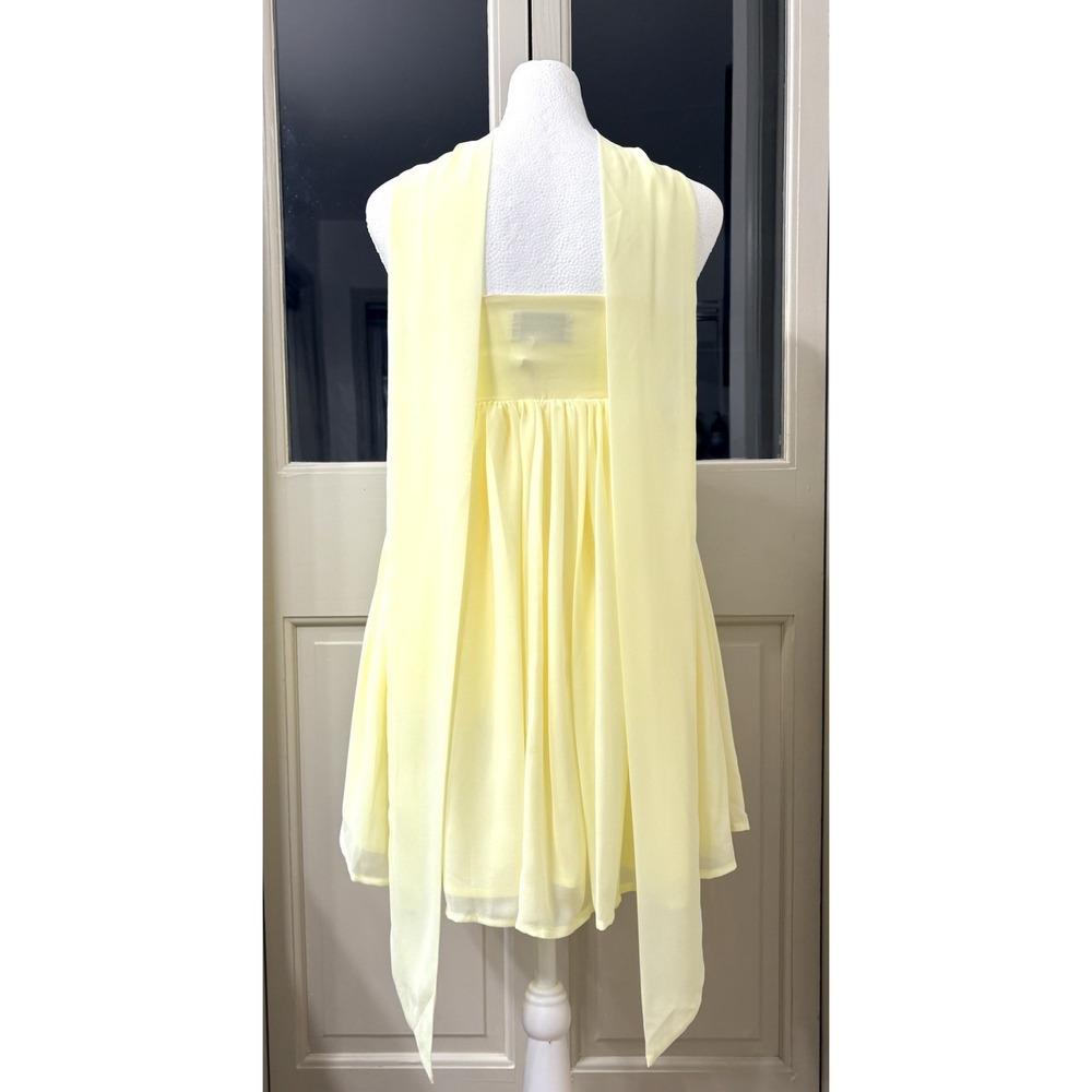Peppermayo Saturn Mini Dress Yellow Size US 4 (NWT) - Picture 4 of 9